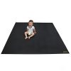 RevTime Super Large Exercise Mat 6 x 6 Feet (72"x72") Heavy Duty