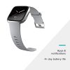 Fitbit Versa Smart Watch, Gray/Silver Aluminium, One Size
