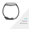 Fitbit Versa Lite Smartwatch, Charcoal/Silver Aluminum