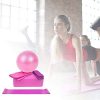 VISCO Yoga Mat Non-Slip Extral Thick Exercise Ball 65cm Yoga Ball