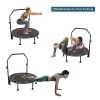 Kicode 40" Foldable Mini Trampoline, Fitness Rebounder