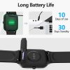Large Screen Fitness Tracker with Heart Rate Monitor