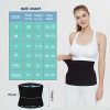 LUCKY CLOVER Waist Trimmer for Women Sauna Sweat Belt