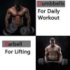 Adjustable 66LB Dumbbells Weights Set With Extra Metal Rod For Barbell