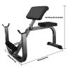 Roman Chair Weight Bench,Max Load 330Lbs Olympic Weight