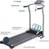 Electric Folding Treadmill for Home with LCD Monitor