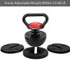 【10-40LBS】Kettlebell Weights Sets,Adjustable Kettle Bells