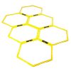 GOOGIC Hexagon Agility Speed Rings, Training Ladder Set