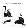 ECHANFIT Magnetic Rower Rowing Machine for Home Use Foldable