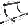 Mirooyu Pull Up Bar for Doorway, No Screw Chin Up Bar