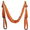 Aerial Yoga Swing Kit with Extension Straps and Ceiling Hooks