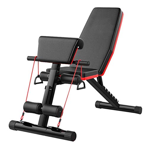SUNUQ Adjustable Weight Bench Press, Foldable Workout Bench