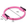 Pilates Ring with 9" Inch Exercise Pilates Ball 2 Pack