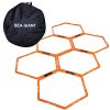 SEA GIANT Hexagonal Speed & Agility Rings,Hexagonal Training Ladder