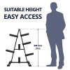 Cozy Castle Weight Plate Rack, A Frame Weight Plate Tree