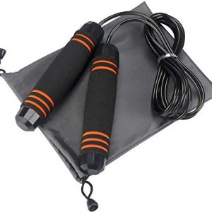 Adjustable Jumping Rope with Carrying Pouch