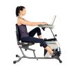 Exerpeutic 2500 Bluetooth 3 Way Adjustable Desk Recumbent Exercise Bike