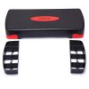 Sandinrayli 27'' Fitness Aerobic Step Riser Trainer Height Adjustable
