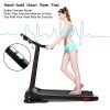 JAXPETY Folding Treadmill 2.0HP Electric Motorized Running Machine