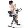 MaxKare Exercise Bike Slim Cycle 3-in-1 Folding Stationary Bike