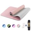 Eco Gym Fitness Mats with Alignment Marks