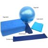 VISCO Yoga Mat Non-Slip Extral Thick Exercise Ball 65cm Yoga Ball