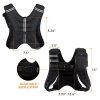 ZELUS Weighted Vest, 4lb/6lb/8lb/12lb/16lb/20lb Weight Vest