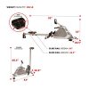 Sunny Health, Fitness Magnetic Rowing Machine Rower
