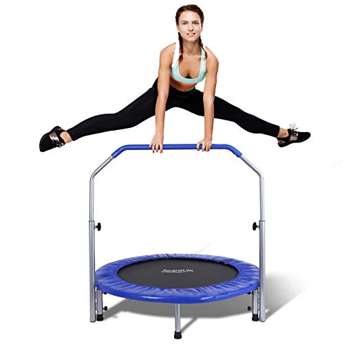 SereneLife Portable & Foldable Trampoline - 40" in-Home