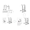 Livebest Heavy Duty Adjustable Power Tower Multi-Function