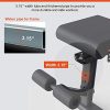 Adjustable Weight Bench Strength Training Workout