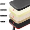 GARTIO Foldable Flat Weight Bench, Utility Heavy-Duty