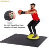 GXMMAT Large Exercise Mat 6'x5'x7mm, Non-Slip Workout Mats