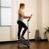 Sunny Health & Fitness Twist Stepper Step Machine with Handle Bar