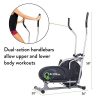 Compact Dual-Action Elliptical Exercise Machine for Full-Body Workouts