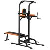 Kicode Power Tower with Bench Pull Up Bar Dip Station