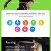 Tofit Smart Watch Fitness Tracker Heart Rate Monitor