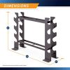 Get Organized and Lift Right with the Marcy Compact Dumbbell Rack for Home Workouts