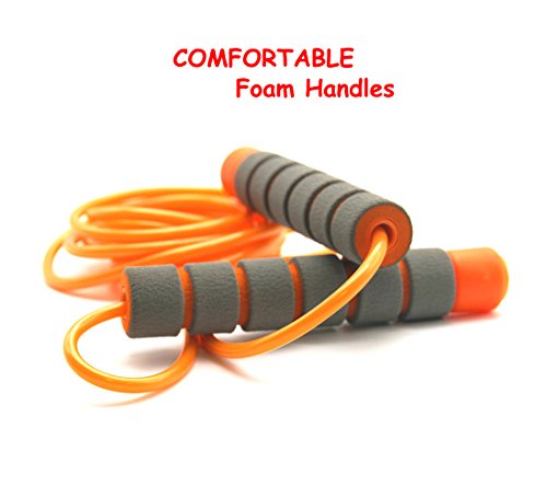 Soft Skipping Rope with Skin-Friendly Foam