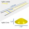 Yes4All Ultimate Combo Agility Ladder Training (Yellow) Set