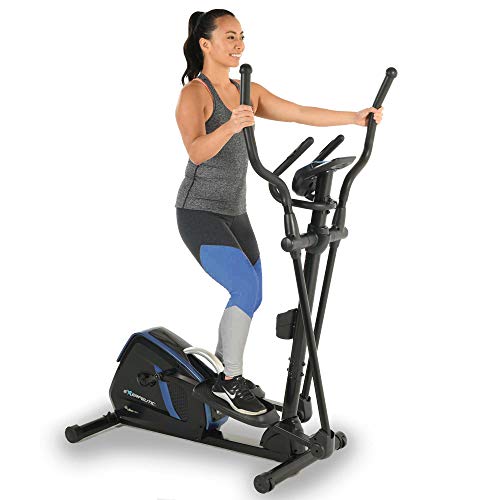 Exerpeutic Magnetic Flywheel Elliptical Trainer Machine for Home Gym