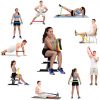 Panathletic Resistance Bands, Set of 5 Bands – 5 Different Resistance Levels