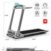 OVICX Q2S Folding Portable Treadmill Manual Compact Walking Running Machine
