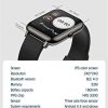 Tofit Smart Watch Fitness Tracker Heart Rate Monitor