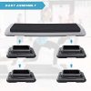 MaxKare Exercise Step Platform Adjustable Workout Aerobic Stepper