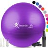 Exercise Ball for Yoga, Balance, Stability from SmarterLife