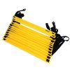 Complete Agility Training Set with 12 Rung 20Ft Agility Ladder, 12 Field Cones, 4 Steel Stakes, and Carrying Bag - Ideal Footwork Equipment for Soccer, Football, Boxing, and More
