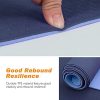 Yoga Mat, 1/4 Inch Thick Pro Yoga Mat TPE Eco Friendly