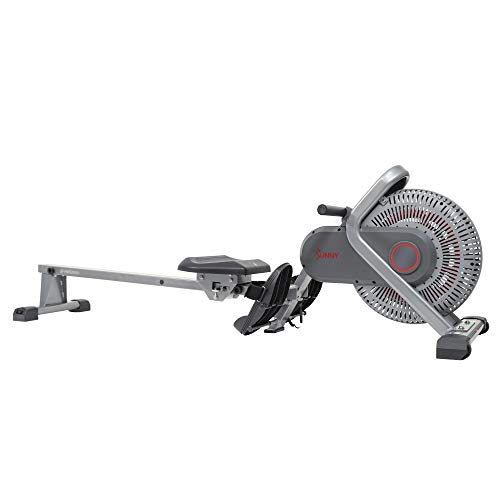 Sunny Health & Fitness Air Fan Rowing Machine Ergometer