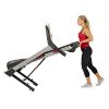 Sunny Health & Fitness Electric Folding Treadmill with LCD